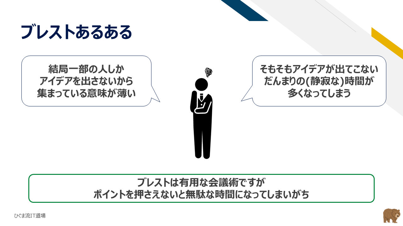 ブレストでよくある失敗パターンと対策